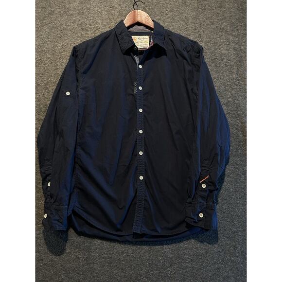 Robert Graham Other - Robert Graham Shirt Blue Men's Large Tailored Fit (FITS LIKE A MEDIUM)